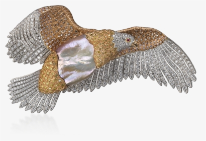 Buccellati - Brooches - Eagle Brooch - Brooches - Buccellati Bird Bracelet, HD Png Download, Free Download