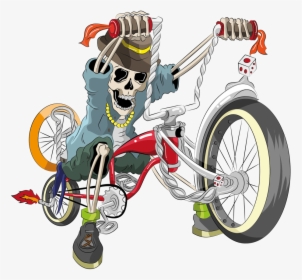 Lowrider Bike Cartoon Transparent, HD Png Download, Free Download