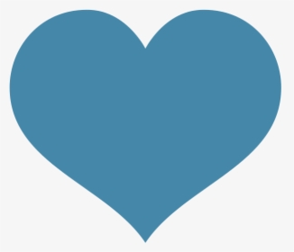 File - Wikifont Unie033 - Heart - Blue - Svg - Twitter Like Icon Png, Transparent Png, Free Download