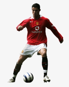 Christiano Ronaldo Man Utd Colours - Cristiano Ronaldo Manchester United No Background, HD Png Download, Free Download