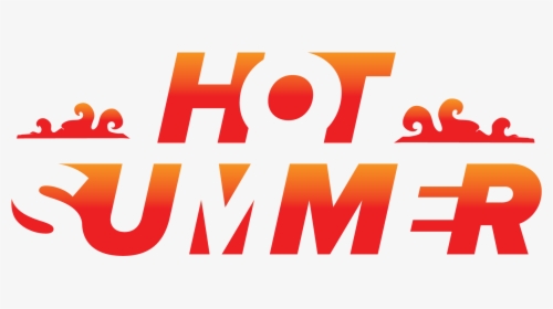 Hot Summer Negative Space, White Space Logo Mark Icon - Hot Summer Transparent Logo, HD Png Download, Free Download