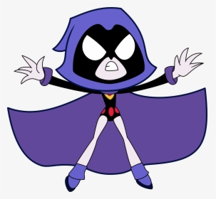 Raven Team Titans Go Characters, HD Png Download, Free Download