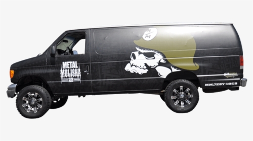 Offroad Van Wrap 3m Flat For Metal Mulisha - Compact Van, HD Png Download, Free Download