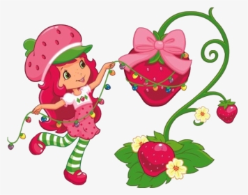 Strawberry Clipart Strawberry Shortcake - Cute Strawberry Shortcake Cartoon, HD Png Download, Free Download