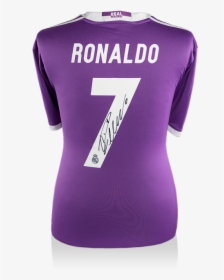Real Madrid Ronaldo Shirt Black, HD Png Download, Free Download