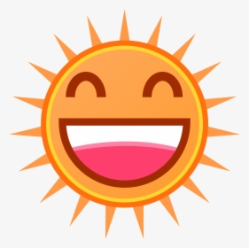 Transparent Happy Sun Png - Sun With A Face, Png Download, Free Download