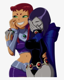 Transparent Laughing Png - Raven And Starfire Teen Titans, Png Download, Free Download