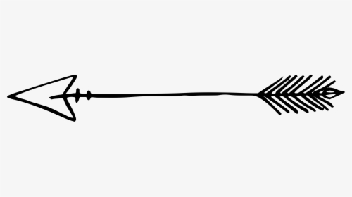 Clip Art Decorative Arrows - Transparent Background Hand Drawn Arrow, HD Png Download, Free Download