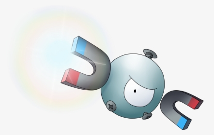 Magnemite Used Mirror Shot By Xiaodarkcloud - Magnemite Transparent, HD Png Download, Free Download