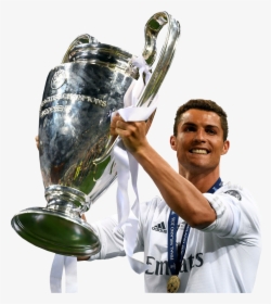 Cristiano Ronaldo render - Ronaldo Real Madrid Champions League, HD Png Download, Free Download