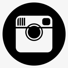 Instagram Round Icon Black Png, Transparent Png, Free Download