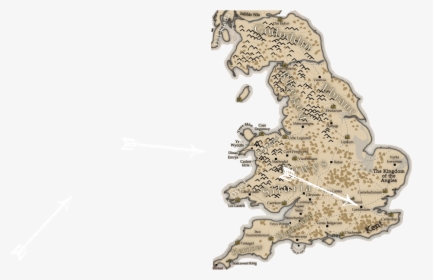 King Arthur Britain Map, HD Png Download, Free Download