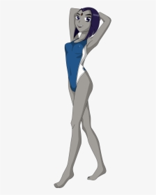 Teen Titans Go Raven Sexy Legs , Png Download - Sexy Raven From Teen Titans, Transparent Png, Free Download