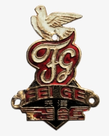 Flying Pigeon Headbadge - Flying Pigeon Bicycle Company, HD Png Download, Free Download