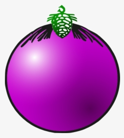 Purple Bauble Clip Art At Clker - Baubles Images Clip Art, HD Png Download, Free Download