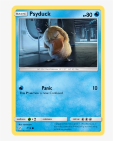 Detective Pikachu Psyduck Card, HD Png Download, Free Download