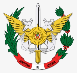 Seal Of Peruvian Ministry Of Defense - Escudo Del Ejercito Del Peru Hd, HD Png Download, Free Download
