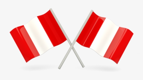 Two Wavy Flags - Equatorial Guinea Flag Transparent, HD Png Download, Free Download