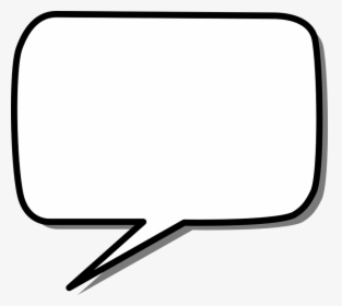 Speech, Bubble, Box, Rectangle, Shape, Message, Blank - Rounded Rectangle Callout Png, Transparent Png, Free Download
