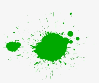 Black Paint Splatter Png - Green Paint Splatter Transparent, Png Download, Free Download