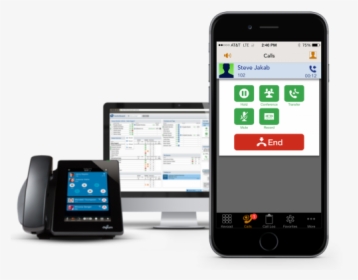 Switchvox Phone Feature Pack Polycom 100 Phones - Smartphone, HD Png Download, Free Download