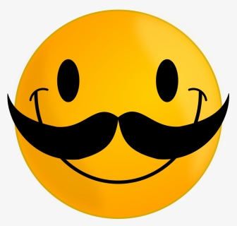 Smiling Sun Clipart Royalty Free - Smile Moustache, HD Png Download, Free Download
