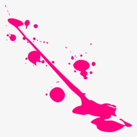 Splatter Neon Paintball Free Pnglogocoloring Pages - Pink Paint Splatter Png, Transparent Png, Free Download
