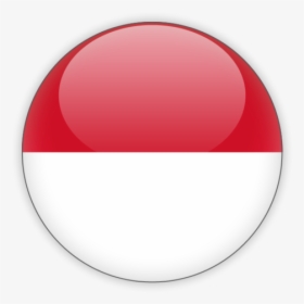 Indonesia Flag Round Icon, HD Png Download, Free Download