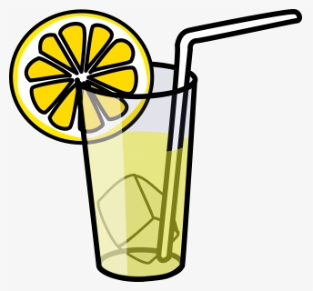Food,yellow,line - Lemonade Clip Art, HD Png Download, Free Download