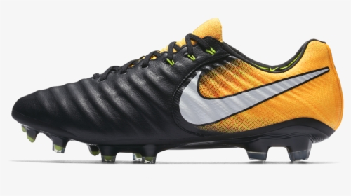 Nike Tiempo Orange And Black, HD Png Download, Free Download