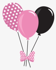 Transparent Balloons - Minnie Mouse Balloon Png, Png Download, Free Download