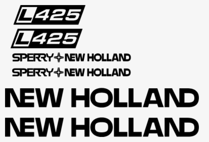 New Holland L425 Decal Set - New Holland, HD Png Download, Free Download