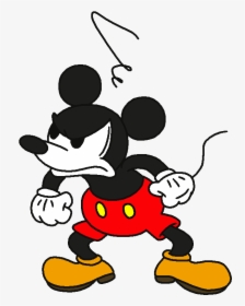 Transparent Mickey Mouse - Angry Mickey Mouse, HD Png Download, Free Download