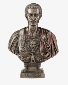 Julius Caesar Bust - Cast Statues Emperor, HD Png Download, Free Download