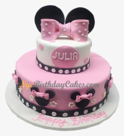 Minnie Mouse Cake Icing, HD Png Download, Free Download