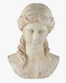 Greek Clipart Bust Roman - Bust Greek Statues Png, Transparent Png, Free Download