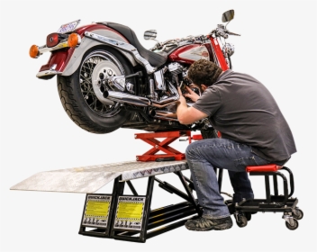 How To Lift The Front Wheel Of A Motorcycle - Best Motorcycle Jack For Harley, HD Png Download, Free Download