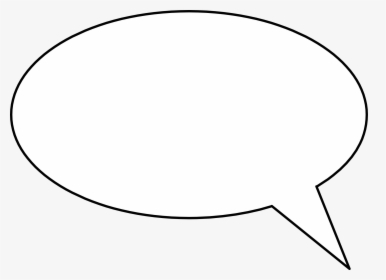 Thinking Cloud Png - Manga Text Bubble Blank, Transparent Png, Free Download
