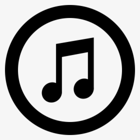 Transparent Itunes Logo Png Transparent - Itunes Logo Png Black, Png Download, Free Download