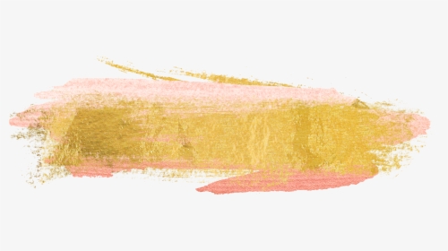 Transparent Paint Speckles Png - Gold Paint Brush Stroke, Png Download, Free Download