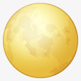 Moon Emoji Png -full Moon Emoji Png, Transparent Png - Full Moon Illustration Png, Png Download, Free Download