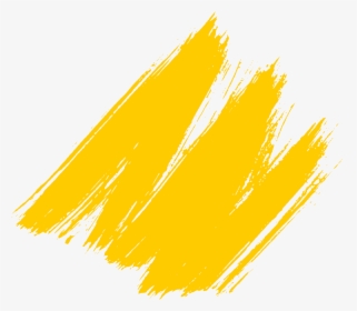 Yellow Brush Stroke Style - Paint Brush Png Transparent, Png Download, Free Download