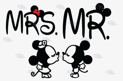 Mr Mrs Disney Logo Png - Mr Mrs Mickey Minnie, Transparent Png, Free Download