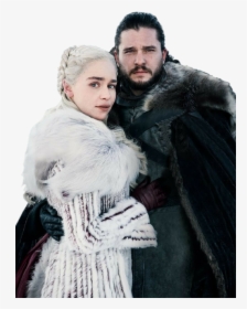 Daenerys Targaryen Png - Jon And Daenerys Season 8, Transparent Png, Free Download