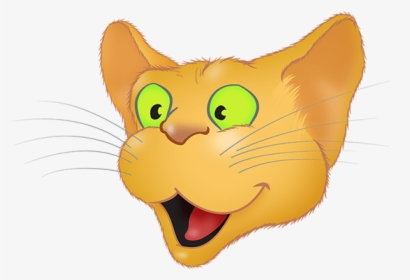Golden Cat Emoji Messages Sticker-2 - Cat Yawns, HD Png Download, Free Download