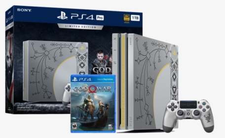 Playstation 4 Pro 1tb God Of War Bundle" 				 Title="playstation - Playstation 4 Pro God Of War Edition, HD Png Download, Free Download