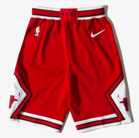 Nike Shorts Chicago Bulls Icon Edition Authentic Red - Board Short, HD Png Download, Free Download