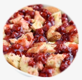 Baked Cherry De-lite French Toast - Rhubarb Pie, HD Png Download, Free Download