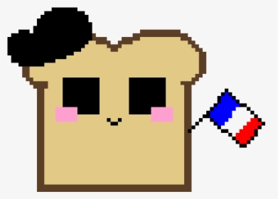 French Toast Pixel Art, HD Png Download, Free Download
