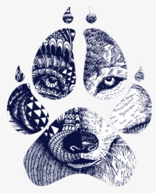 #paw #wolf - Illustration, HD Png Download, Free Download